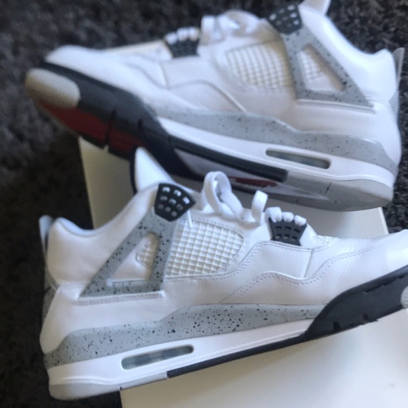 Jordan 4 retro original white cement - Picture 2 of 8